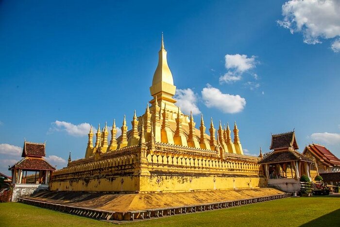 Pha That Luong - symbol of Vientiane